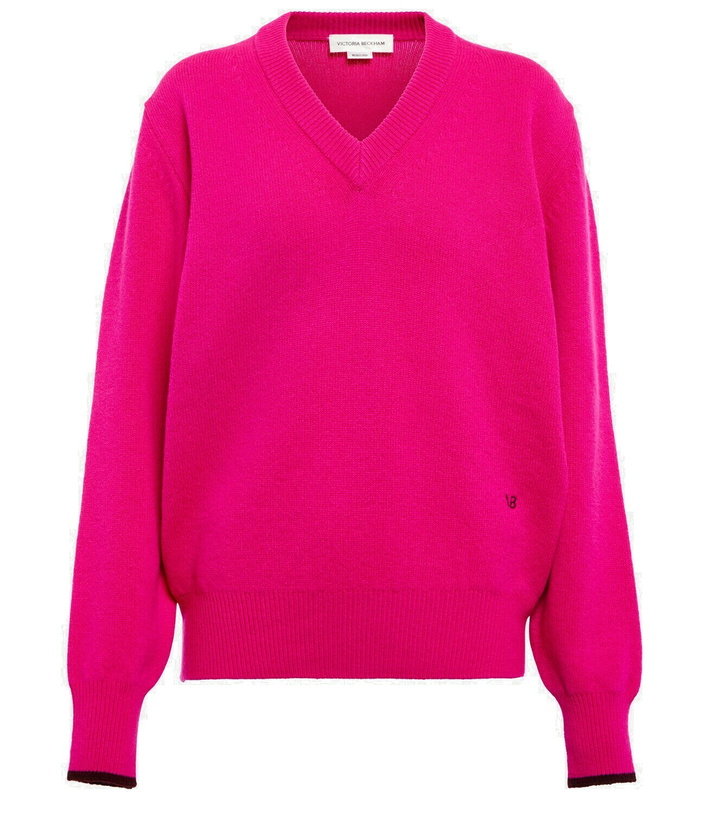 Photo: Victoria Beckham - Oversized cashmere-blend sweater