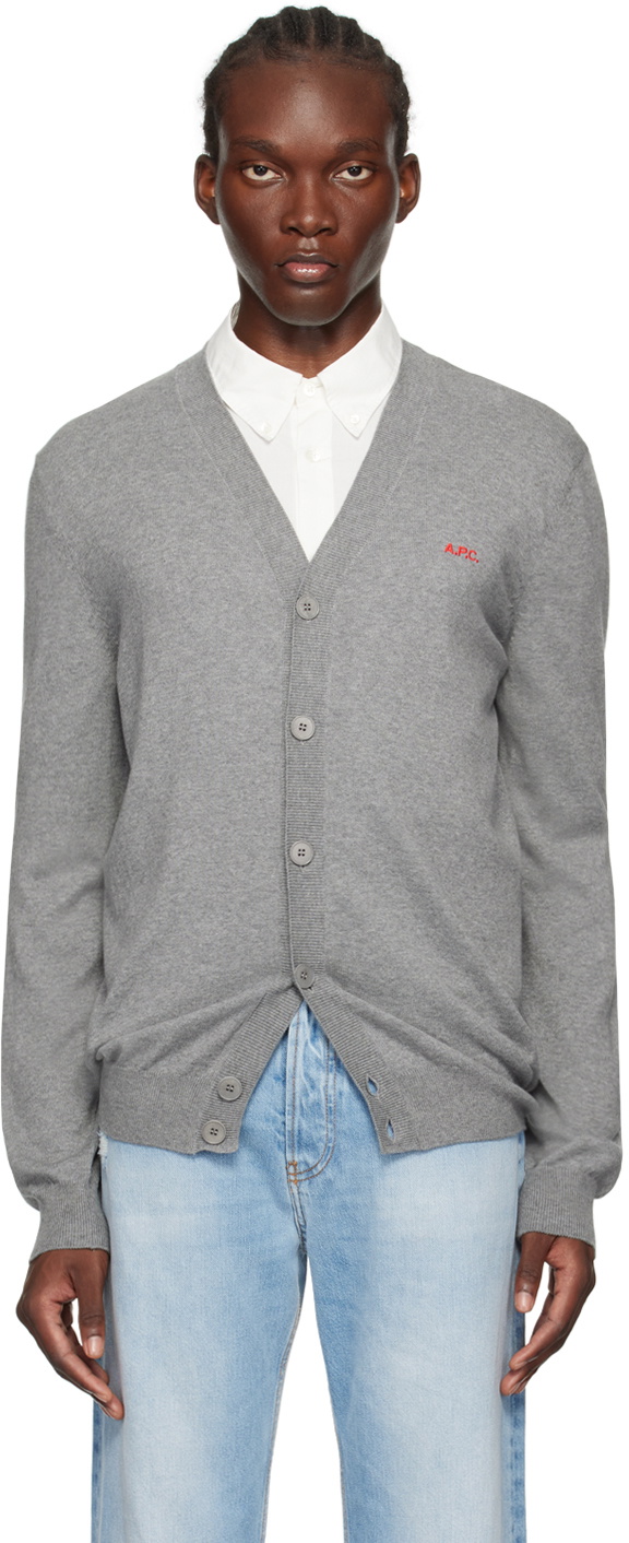 A.P.C. Gray Joseph Cardigan A.P.C.