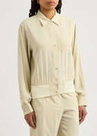 Helmut Lang Silk Shirt Cream