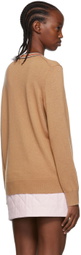 Burberry Tan Cashmere Sweater
