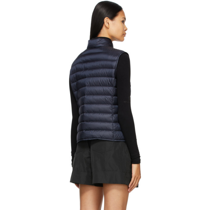 Moncler Navy Down Liane Vest Moncler