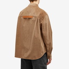 Loewe Men's Corduroy Overshirt in Light Caramel