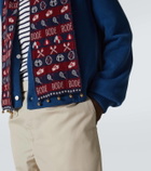 Bode Sporting alpaca jacquard scarf