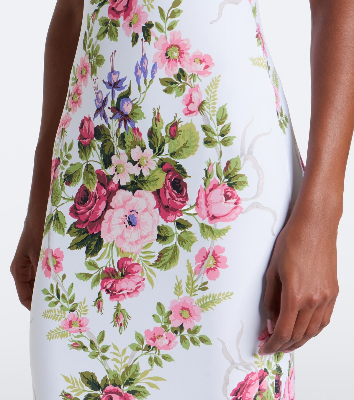 Montce Petal floral maxi dress