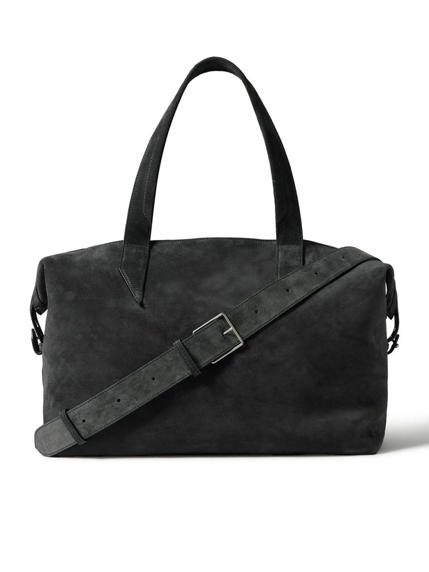 Photo: Métier - Nomad Suede Weekend Bag