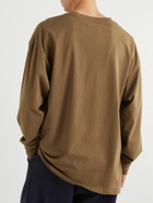 Merely Made - Cotton-Jersey T-Shirt - Brown