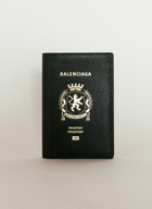 Balenciaga Logo Debossed Passport Holder