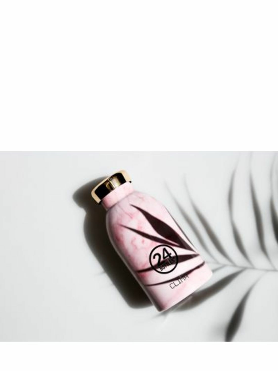 24BOTTLES 330ml Pink Marble Clima Bottle