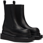 Rick Owens Black Porterville Beatle Turbo Cyclops Chelsea Boots