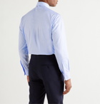 Charvet - Slim-Fit Cotton-Twill Shirt - Blue
