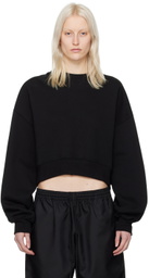 WARDROBE.NYC Black Hailey Bieber Edition HB Track Sweatshirt