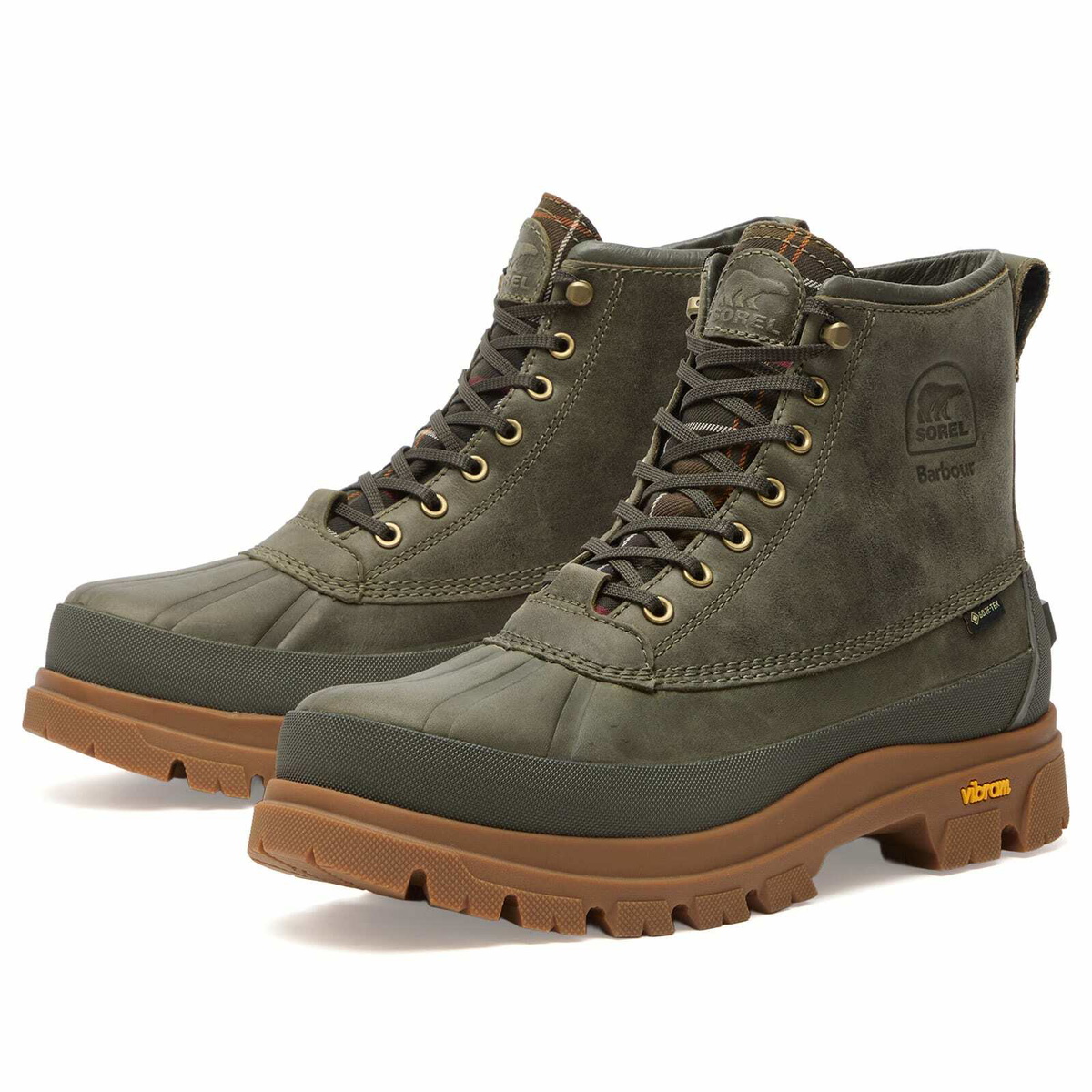 Sorel Men's x Barbour Daystorm Horizon Gtx in Alpine Tundra/Gum