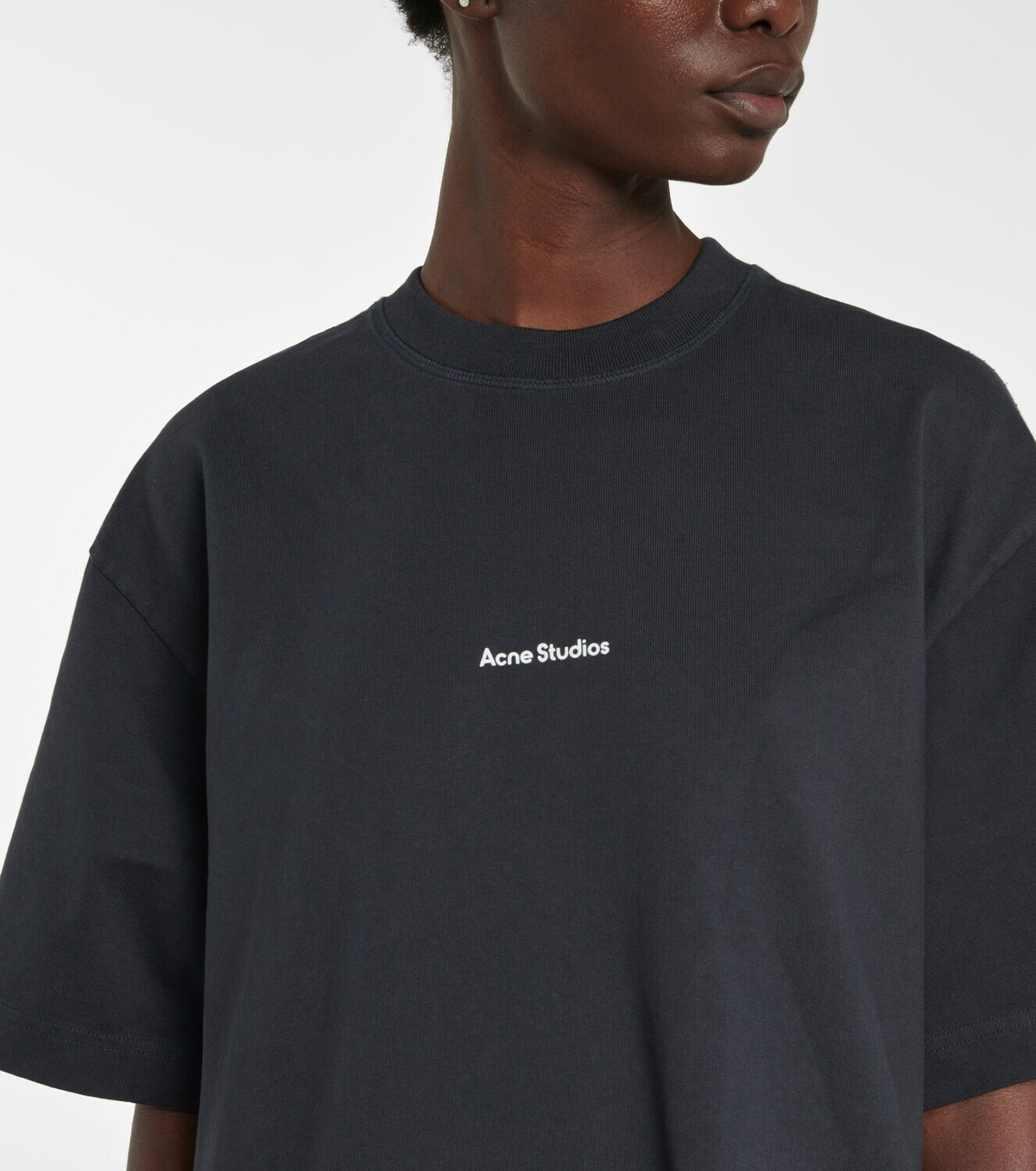 Acne Studios - Logo cotton T-shirt dress