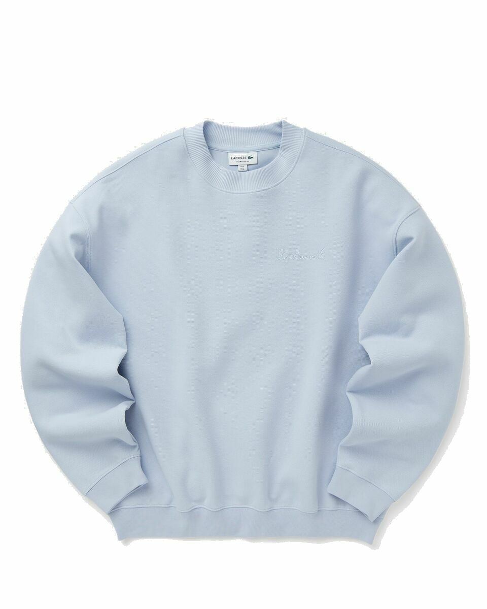 Photo: Lacoste Sweatshirts Blue - Mens - Sweatshirts