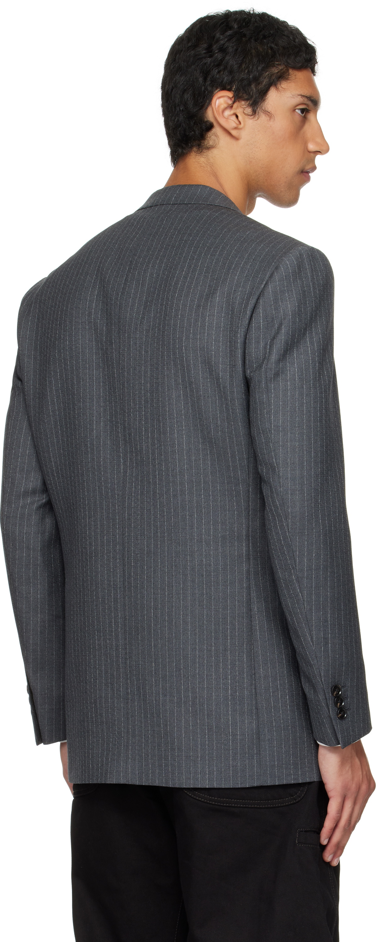 Carter Young Gray Elias Unstructured Blazer