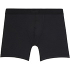 SKIMS Three-Pack Black SKIMS Cotton 5 Boxer Briefs