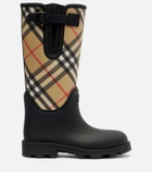 Burberry Marsh Burberry Check rain boots