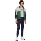 NikeLab Green and Grey Martine Rose Edition NRG Track Jacket