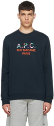 A.P.C. Navy Achille Sweatshirt