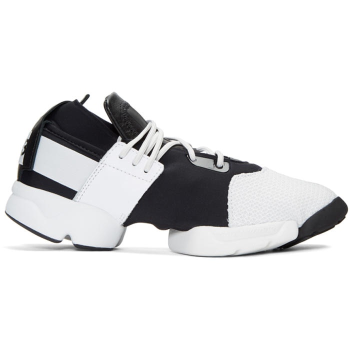 Y-3 Black and White Kydo Sneakers