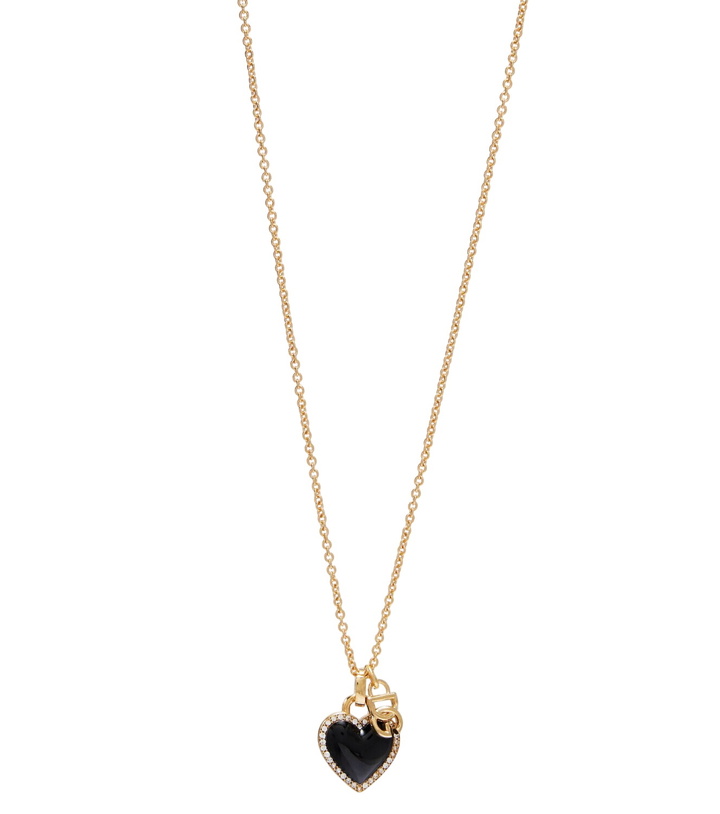 Photo: Dolce&Gabbana DG embellished pendant necklace