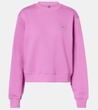 Adidas by Stella McCartney Logo Cotton Sweatshirt