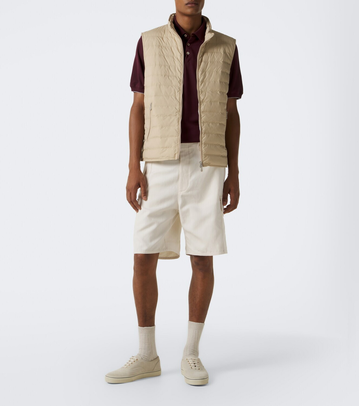 Brunello Cucinelli Technical down vest