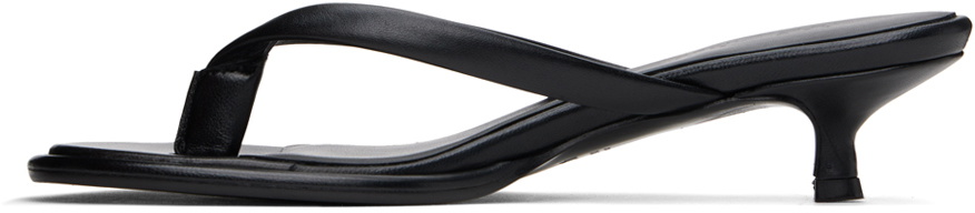 Teurn Studios Black Erika Heeled Sandals