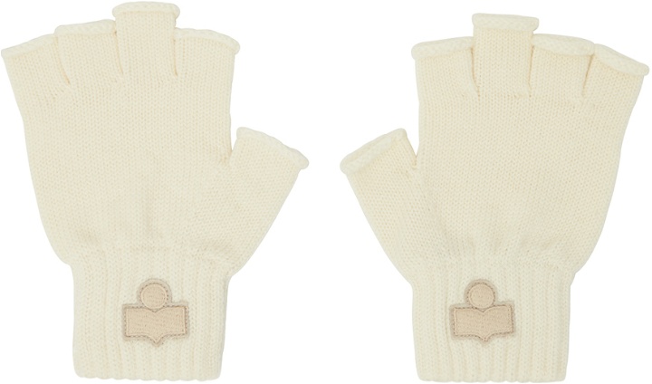 Photo: Isabel Marant Off-White Blaise Fingerless Gloves