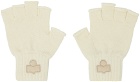 Isabel Marant Off-White Blaise Fingerless Gloves