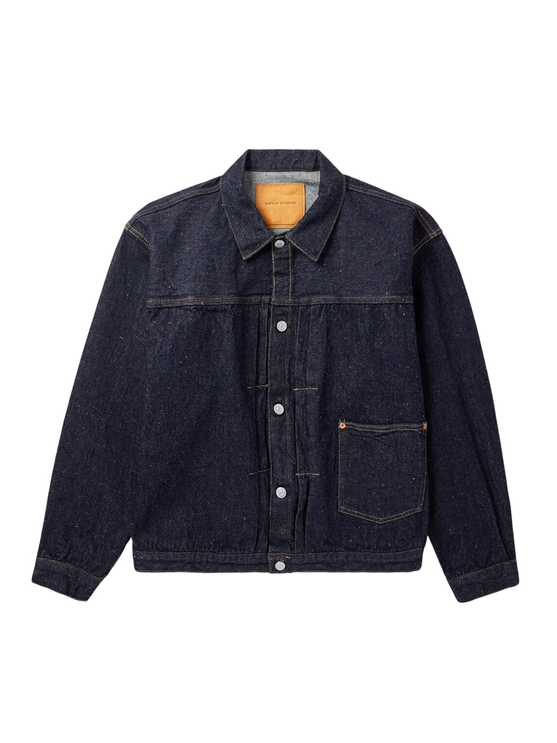 ジャケット・アウター KAPTAIN SUNSHINE New Manual Denim KAPTAIN SUNSHINE Indigo FM Denim Jacket Kaptain Sunshine