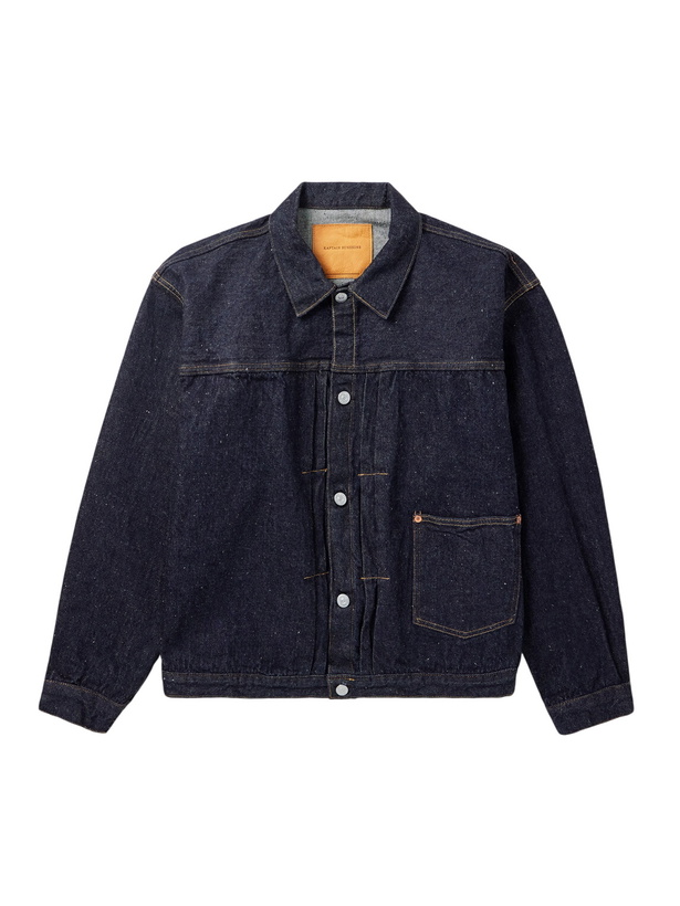 Photo: Kaptain Sunshine - Selvedge Denim Jacket - Blue