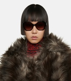 Prada Geometric tortoiseshell sunglasses
