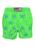 MC2 Saint Barth Man Classic Swim Shorts With Starfish Embroidery
