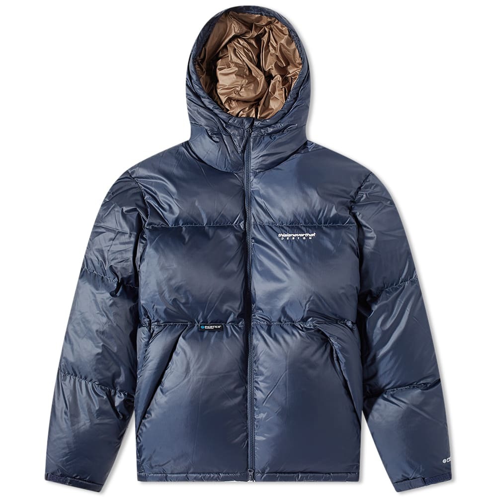 thisisneverthat Men's PERTEX® Recycled Down Jacket in Navy