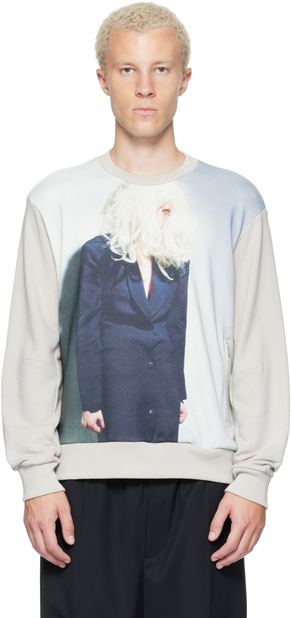 UNDERCOVER Gray Cindy Sherman Sweatshirt