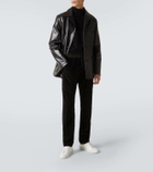Saint Laurent Cotton velvet sweatpants