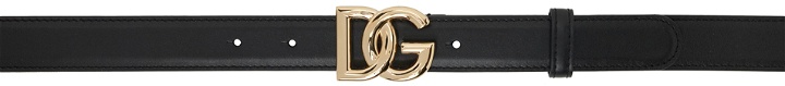 Photo: Dolce&Gabbana Black DG Cross Belt
