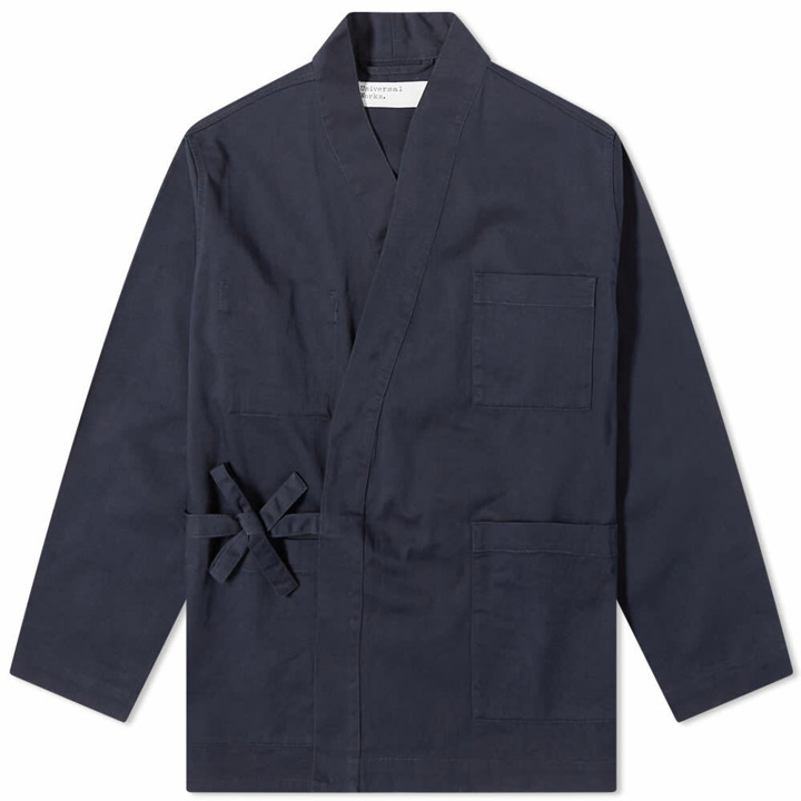 Photo: Universal Works Men's Kyoto Work Jacket in Navy