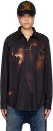 Y/Project Black Body Collage Shirt