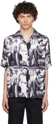 WACKO MARIA Black & White Ellen Von Unwerth Shirt