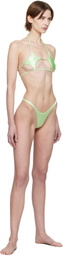 Isa Boulder Green Argyle & Forward Bikini