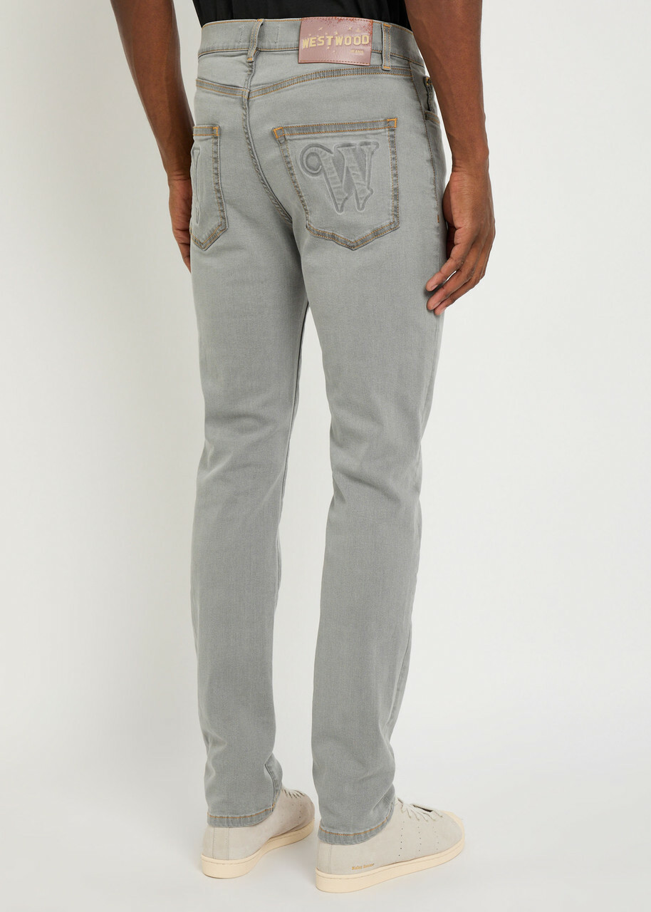 Vivienne Westwood Tapered-leg Jeans Grey Vivienne Westwood