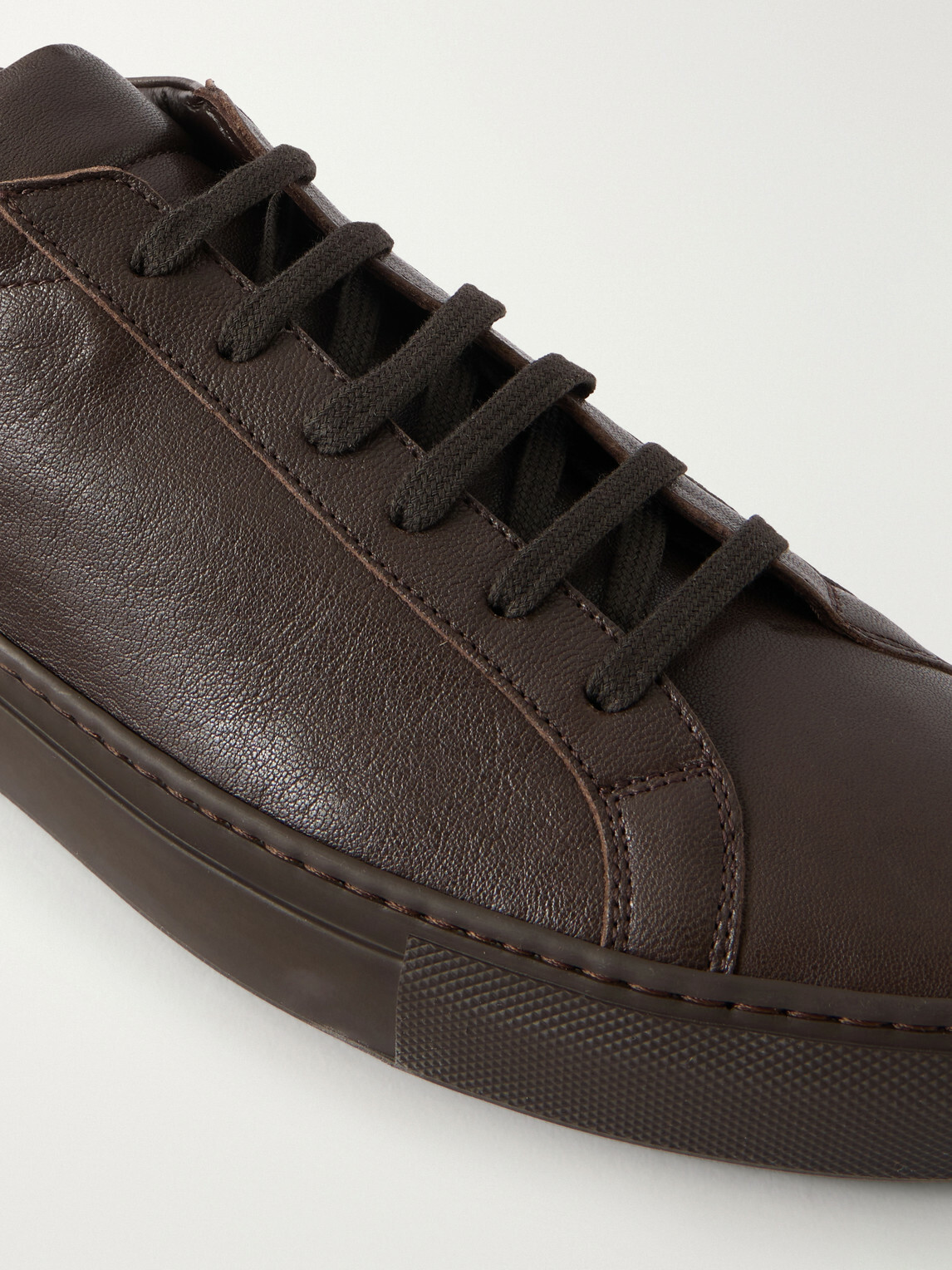 Common Projects - Achilles Leather Sneakers - Brown