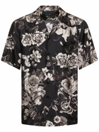 DOLCE & GABBANA Flower Printed Silk Shirt
