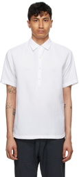 Barena White Camicia Pioppa Short Sleeve Shirt