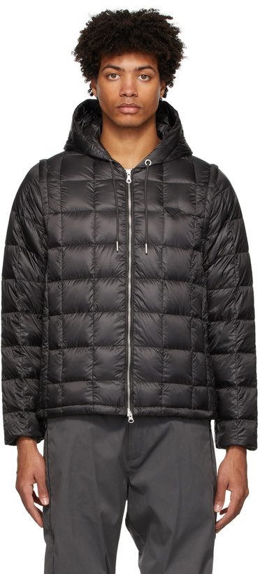 Photo: TAION Black Down Heated EXTRA Jacket