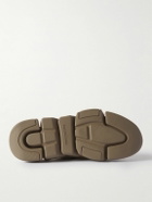 Balenciaga - Speed 2.0 Logo-Print Stretch-Knit Slides - Brown