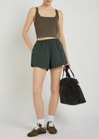 Spence Steffi Shell Shorts Black