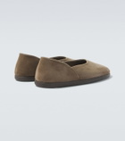 Stòffa Suede slip-on shoes